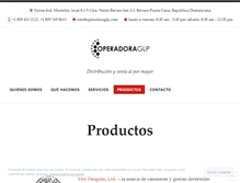 Tablet Screenshot of operadoraglp.com